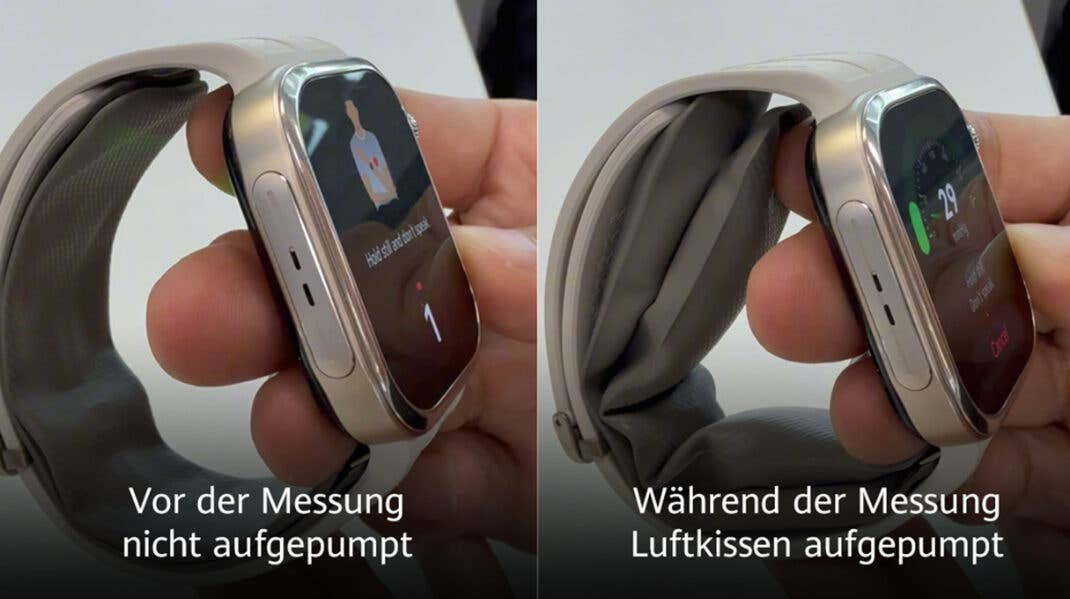Huawei Watch D3 Luftkissen-Armband.