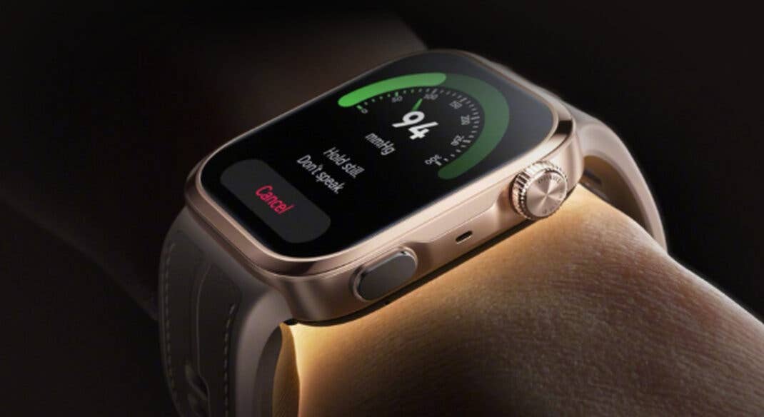 Huawei Watch D3 Blutdruckmessung.