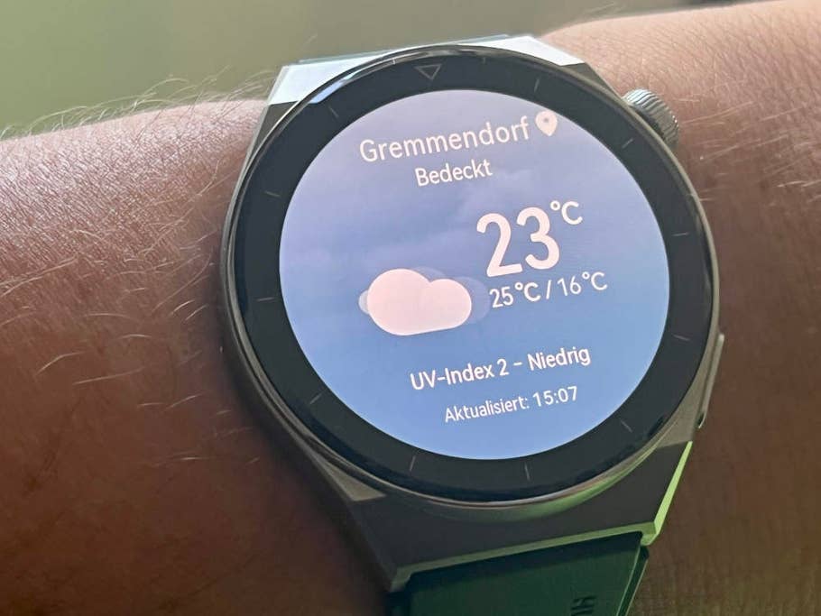 Huawei Watch GT 3 Pro - Wetter