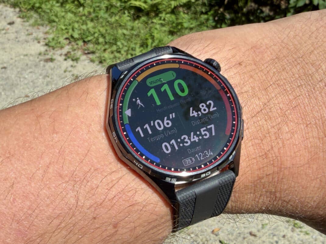 Trainingsmodus auf der Huawei Watch GT 7.