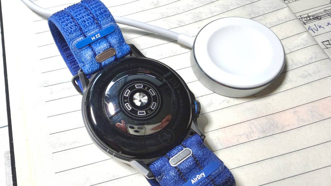 Rückseite der Huawei Watch GT Runner 2.