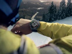 Huawei Watch GT2 Pro beim Skifahren