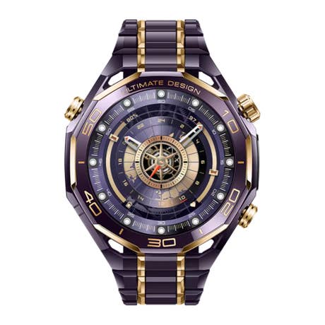 Smartwatch Huawei Watch Ultimate Design Royal Gold Edition Foto: Smartwatch Huawei Watch Ultimate Design Royal Gold Edition