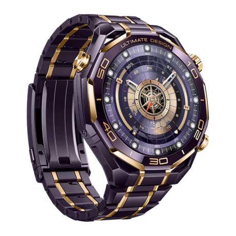 Smartwatch Huawei Watch Ultimate Design Royal Gold Edition Foto: Smartwatch Huawei Watch Ultimate Design Royal Gold Edition