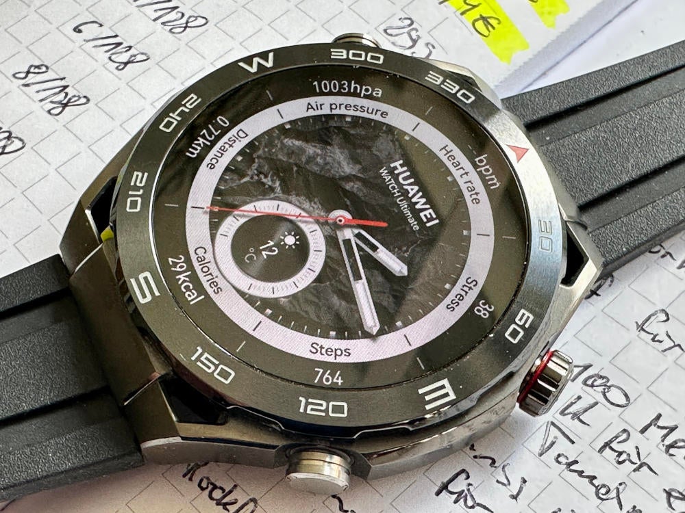 Huawei Watch Ultimate im Test - Aufsicht