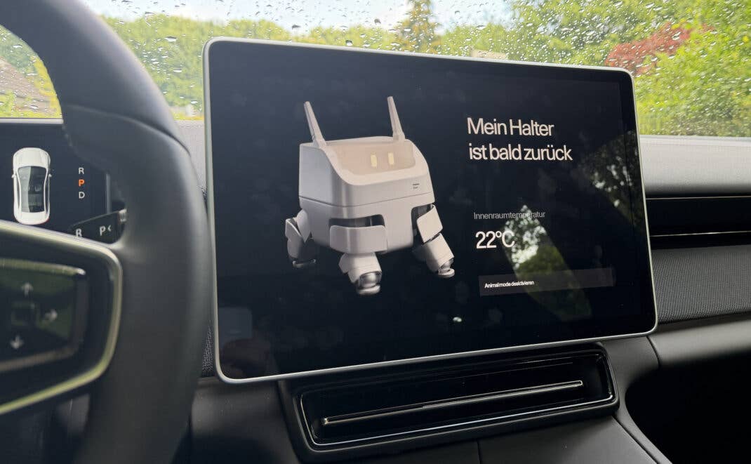 Hundemodus im Polestar 4.