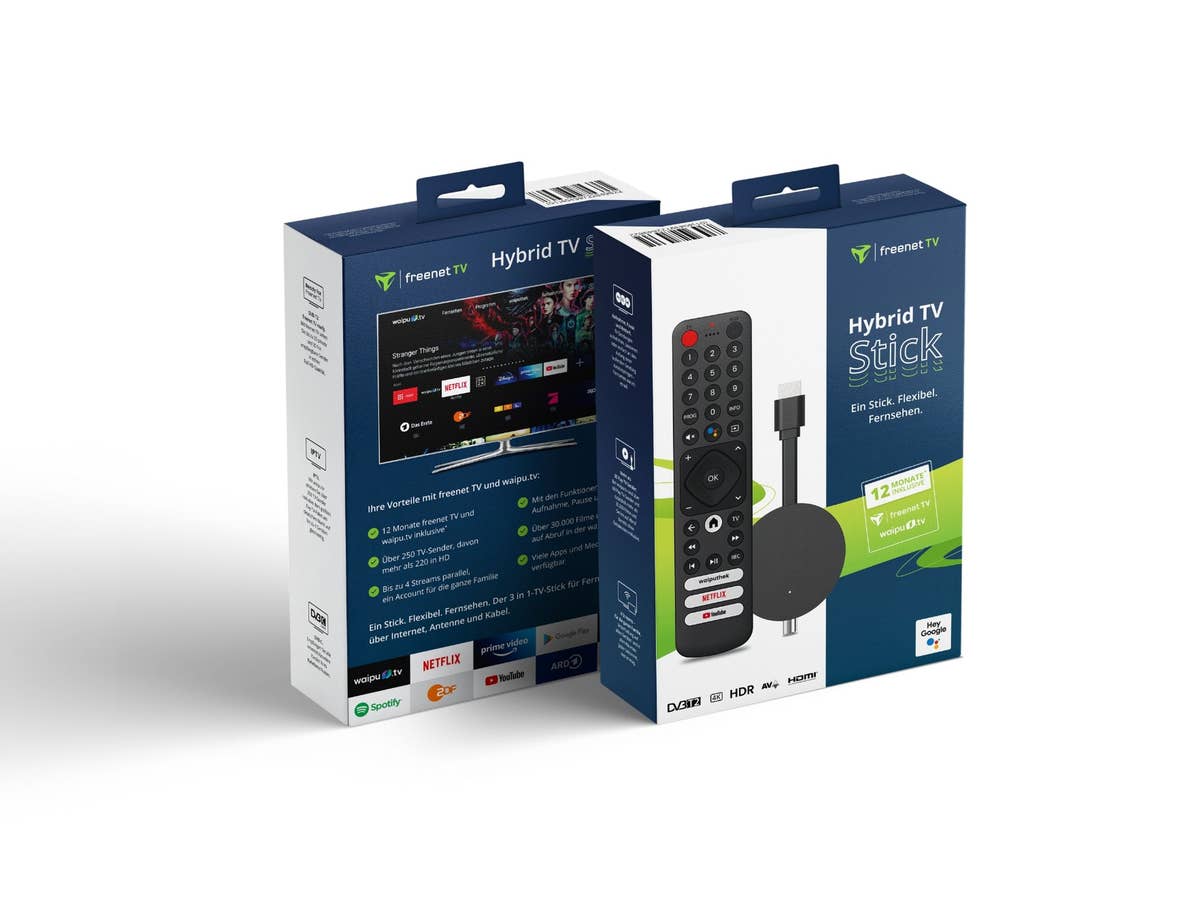 Der freenet TV Hybrid Stick