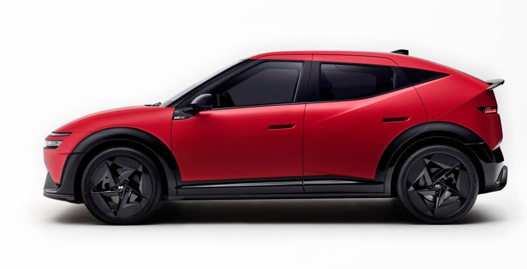 Hyundai IONIQ 3 Seitenansicht.