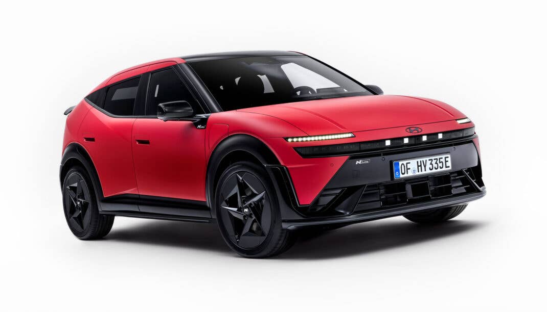 Hyundai IONIQ 3 Frontansicht.