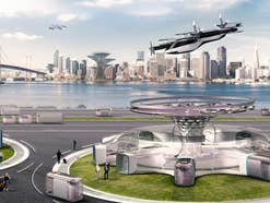 Hyundais Zukunftsvision: Lufttaxi in der Stadt