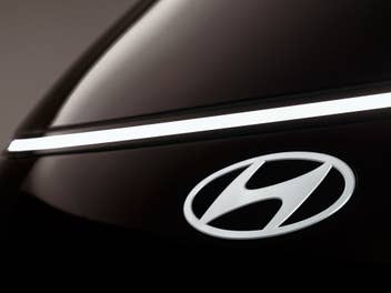 Hyundai Logo am Staria Elektro.