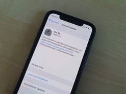 iOS 13 Updatescreen