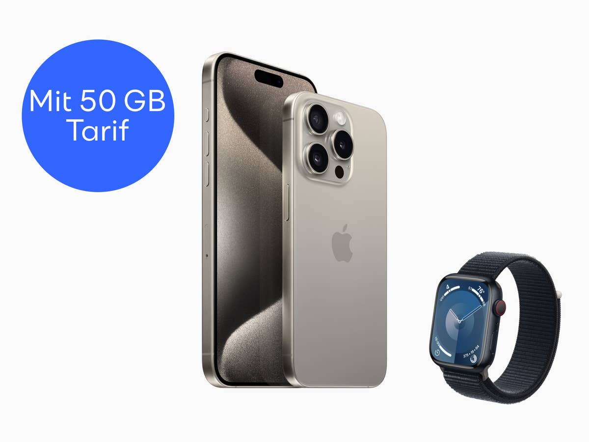iPhone 15 + Apple Watch S9