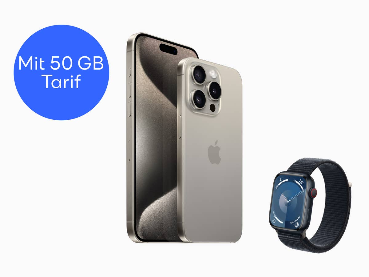 iPhone 15 + Apple Watch S9 iPhone 15 + Apple Watch S9