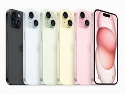 iPhone 15 in verschiedenen Farben