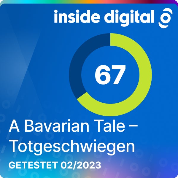 Das Testsiegel von inside digital zu "A Bavarian Tale - Totgeschwiegen".