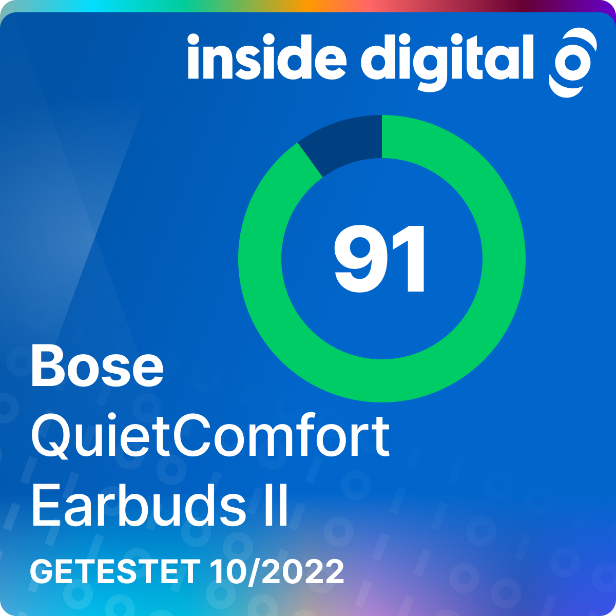 Bose QuietComfort Earbuds II im Test: