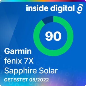 Testsiegel Garmin Fenix 7X Sapphire Solar