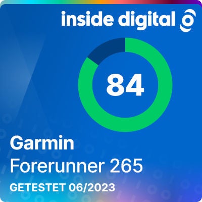 Testsiegel Garmin Forerunner 265