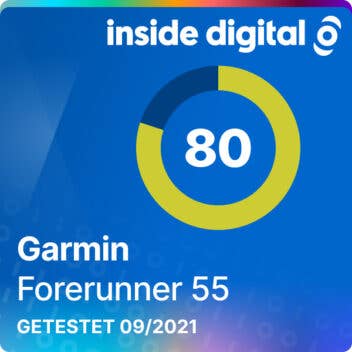 Garmin Forerunner 55 im Test - Testsiegel