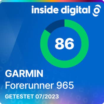 Testsiegel Garmin Forerunner 965