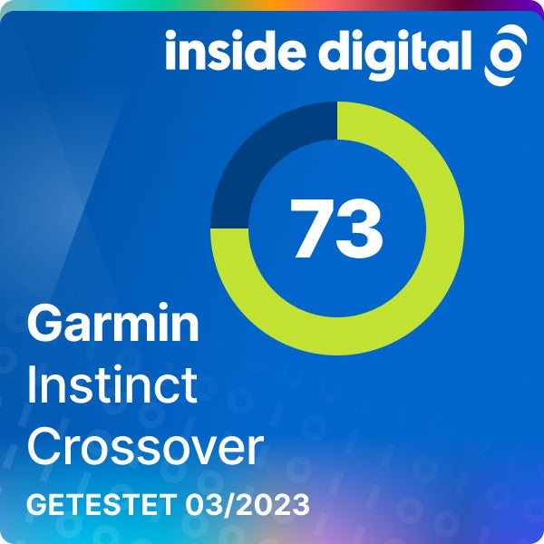 Testsiegel Garmin Instinct Crossover Smartwatch