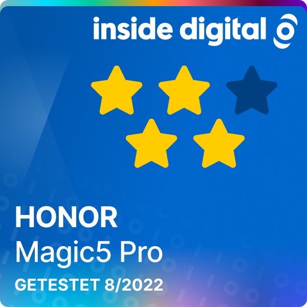 Honor Magic5 Pro Testsiegel