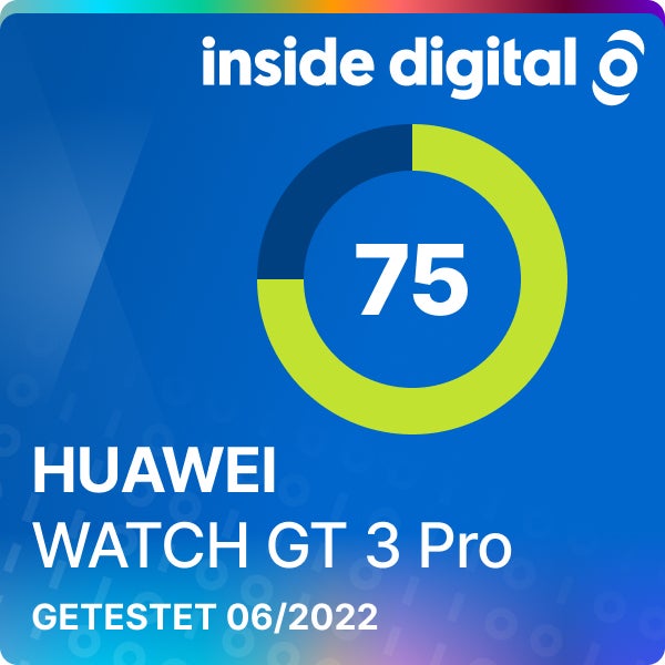 Huawei Watch GT 3 Pro - Testsiegel