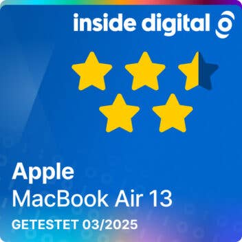 Apple MacBook Air M4 Testsiegel