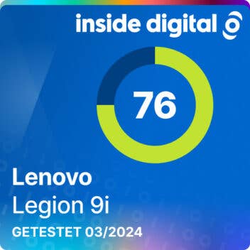 Lenovo Legion 9i im Test: Testsiegel