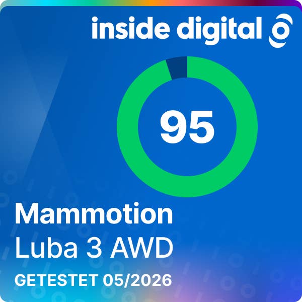 Testsiegel Mammotion Luba 3 AWD