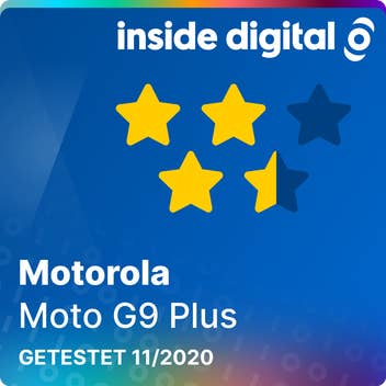 Motorola Moto G9 Plus Testsiegel
