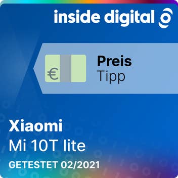 Xiaomi Mi 10T lite Preis-Tipp Auszeichnung