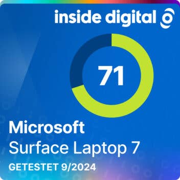 Microsoft Surface Laptop Testsiegel