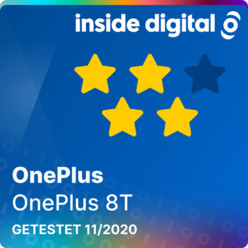 Testsiegel des OnePlus 8T
