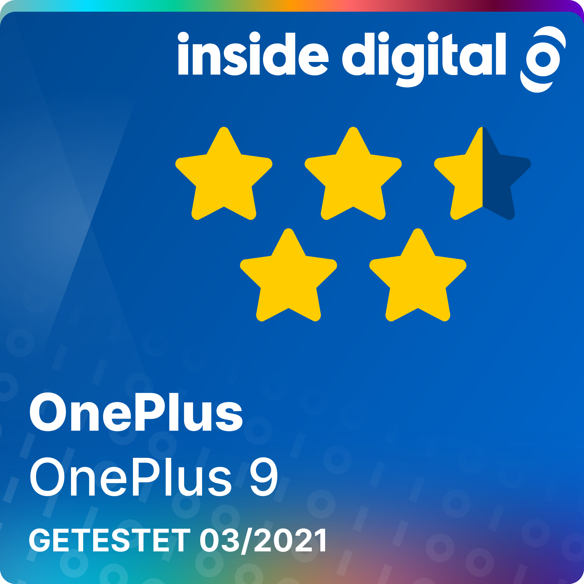 OnePlus 9 Testsiegel
