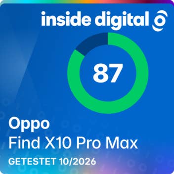 Oppo Find X10 Pro Max Testsiegel inside digital