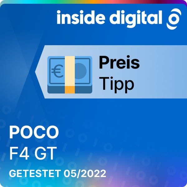 Poco F4 GT Preis-Leistungs-Auszeichnung