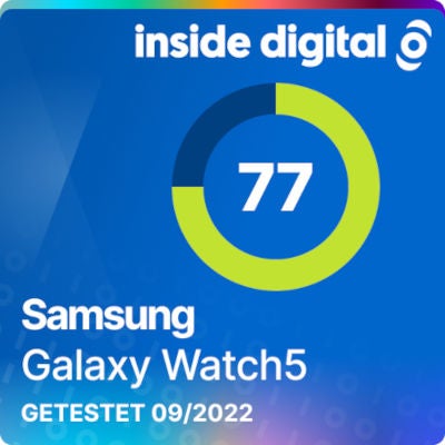 Testsiegel Samsung Galaxy Watch5 - 77 Prozent