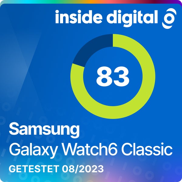 Testsiegel Samsung Galaxy Watch6 Classic
