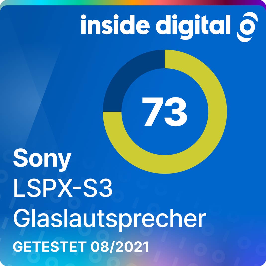 Sony LSPX-S3 Glaslautsprecher im Test