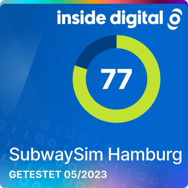 Das Testsiegel zum SubwaySim Hamburg