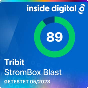 Tribit StormBox Blast Testsiegel
