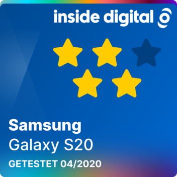 Samsung Galaxy S20 Testsiegel