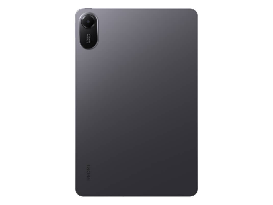 Rückansicht eines Xiaomi Redmi Pad 2 Tablets mit einer Kamera in der oberen linken Ecke.