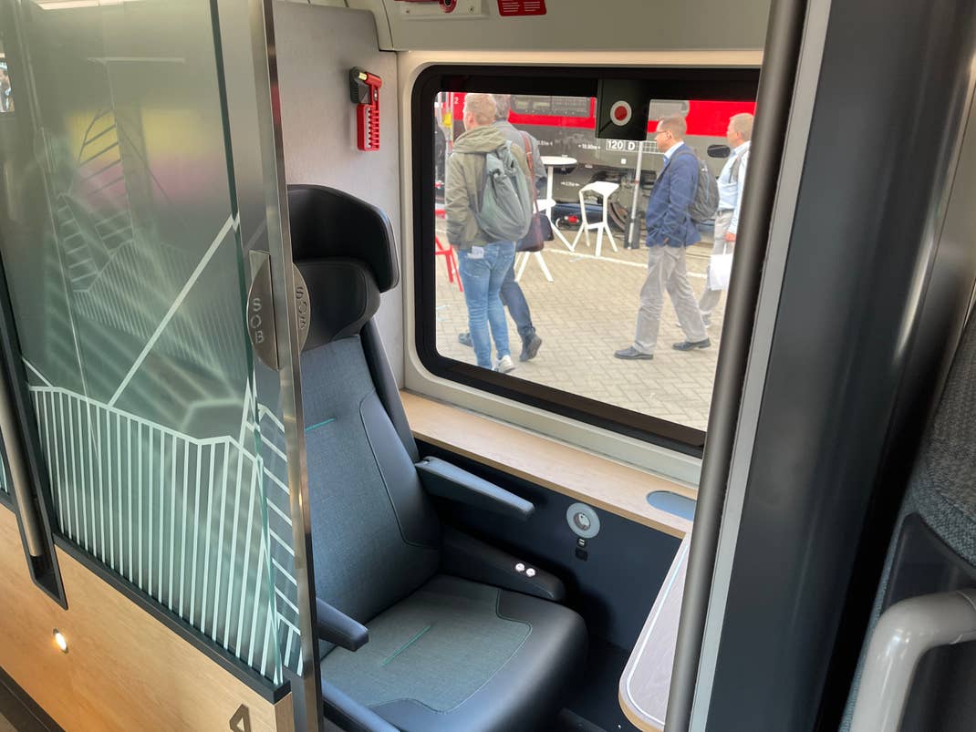 Die Einzelkabine im Regionalbahn Ideenzug