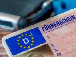 Führerschein in der Nahaufnahme