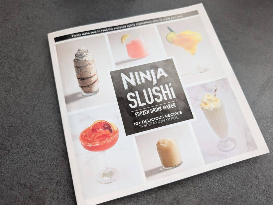 Im beiligenden Rezeptbuch der Ninja Slushi findest du viele leckere Inspirationen