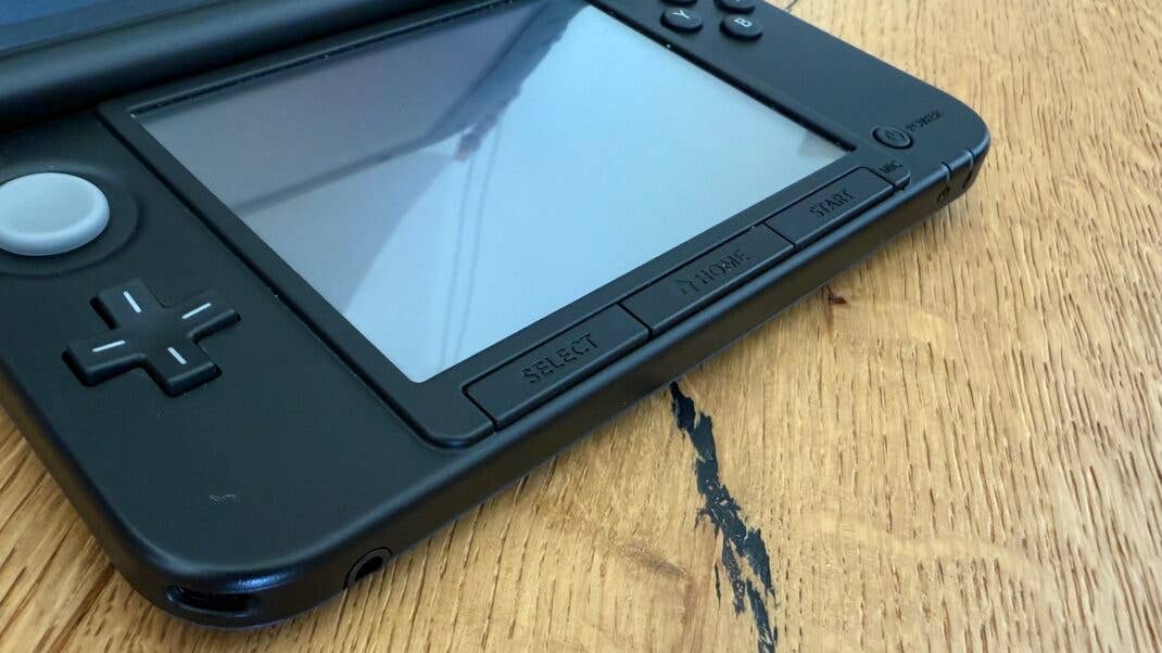 Der untere Bildschirm des 3DS.