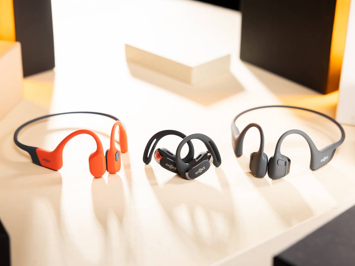 Shokz Open Swim Pro, Shokz Open Fit Air und Shokz Open Run Pro 2 Shokz headphones